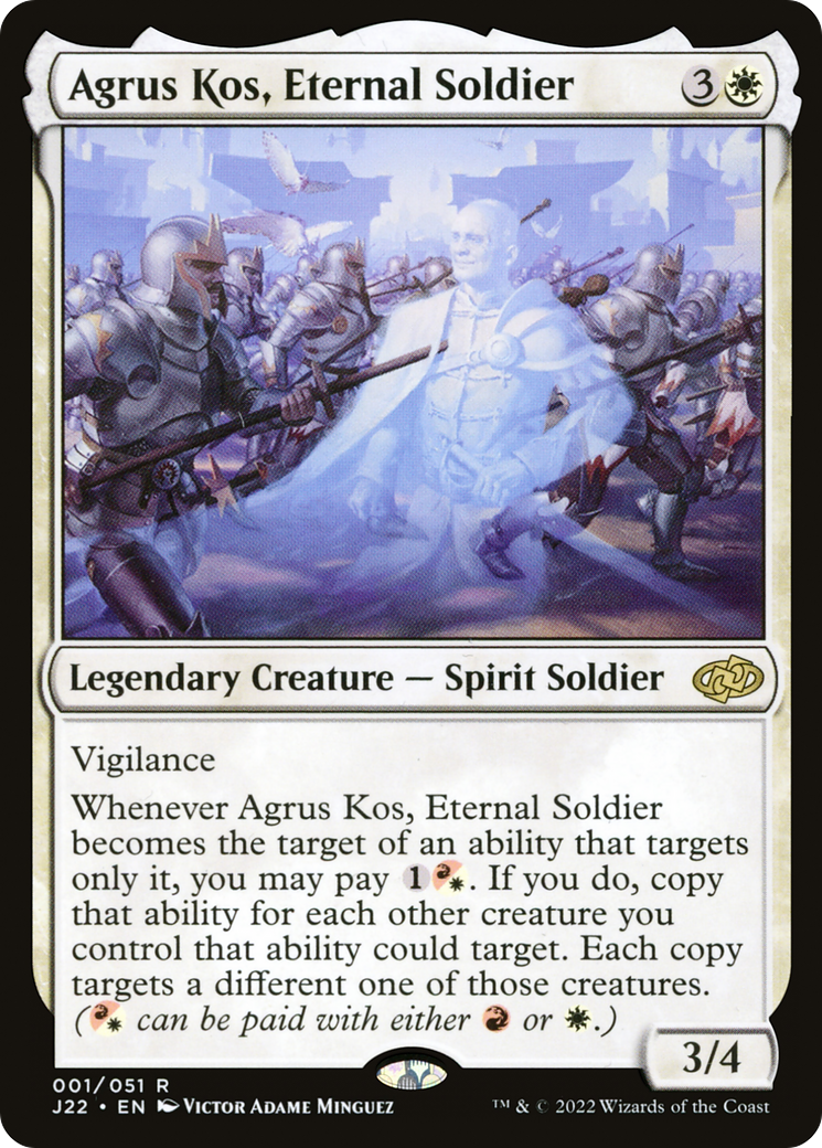 {R} Agrus Kos, Eternal Soldier [Jumpstart 2022][J22 001]