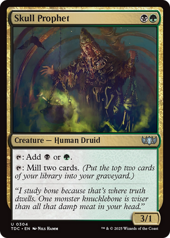 {C} Skull Prophet [Tarkir: Dragonstorm Commander][TDC 304]