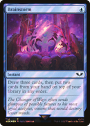 {C} Brainstorm (Surge Foil) [Universes Beyond: Warhammer 40,000][SF 40K 192]