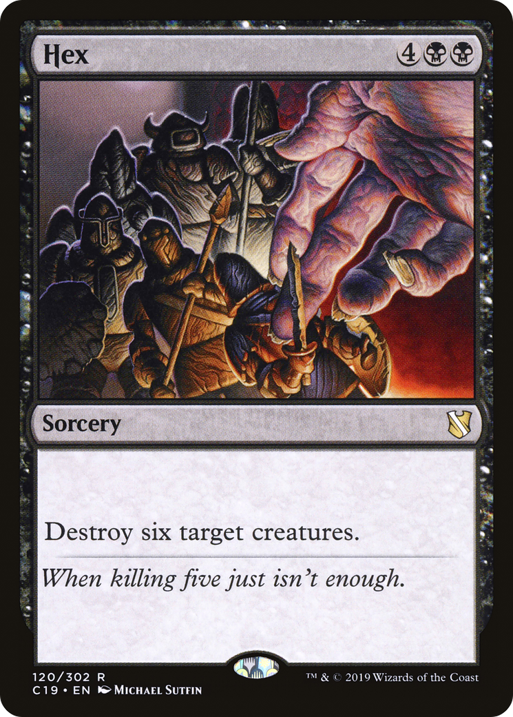 {R} Hex [Commander 2019][C19 120]