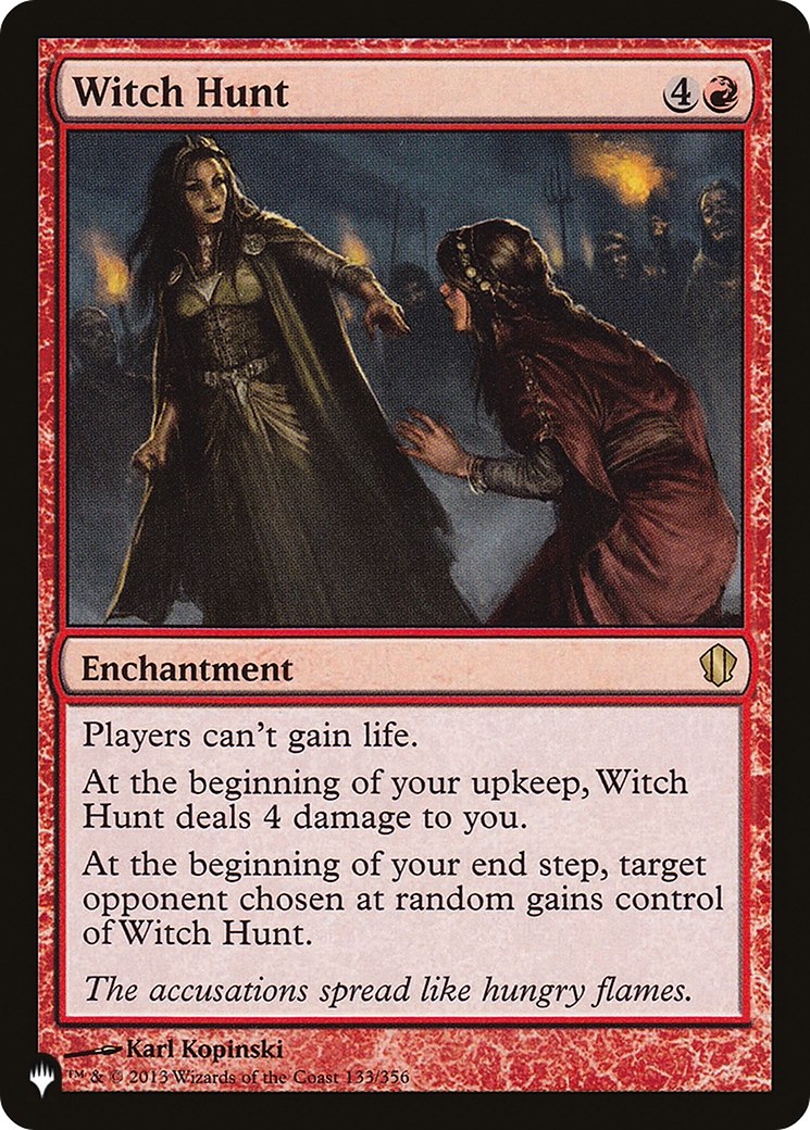 Witch Hunt [LIST 133/356]