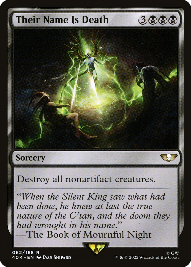 {R} Their Name Is Death [Universes Beyond: Warhammer 40,000][40K 062]