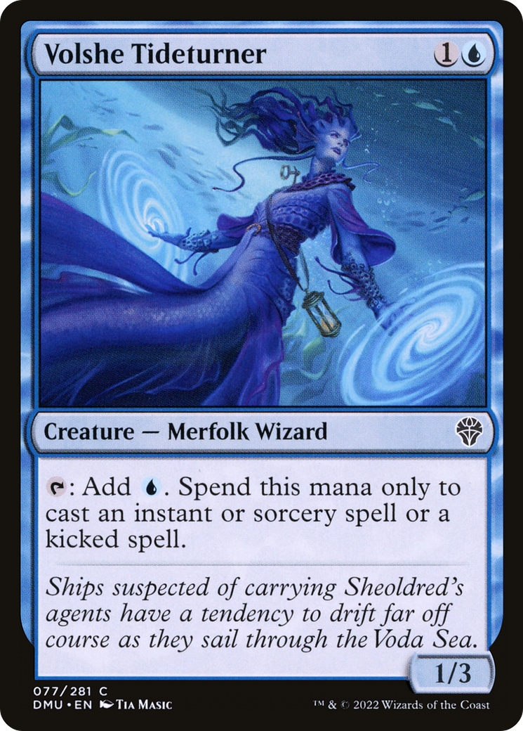 {C} Volshe Tideturner [Dominaria United][DMU 077]