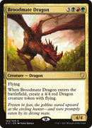 {R} Broodmate Dragon [Commander 2017][C17 165]