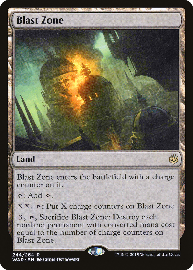 {R} Blast Zone [War of the Spark][WAR 244]