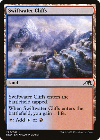 {C} Swiftwater Cliffs [Kamigawa: Neon Dynasty][NEO 277]