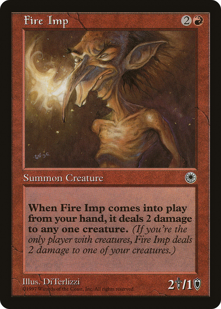 {C} Fire Imp [Portal][POR 126]