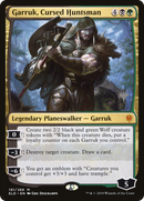 {R} Garruk, Cursed Huntsman (Promo Pack) [Throne of Eldraine Promos][PP ELD 191]
