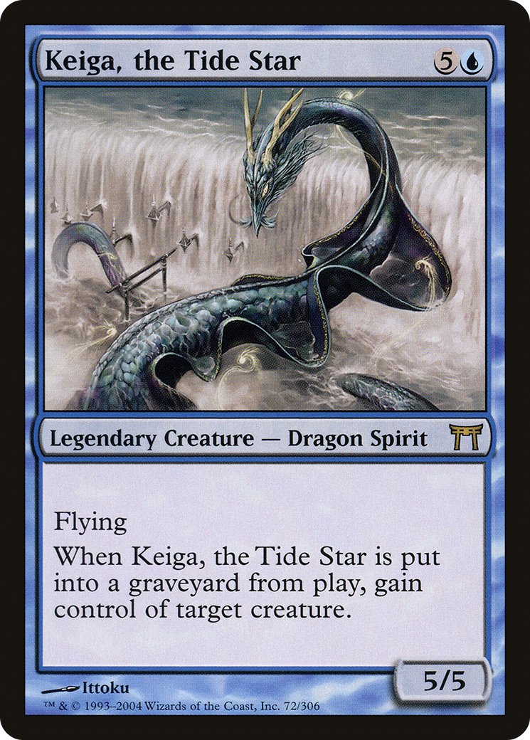 {R} Keiga, the Tide Star [Champions of Kamigawa][CHK 072]