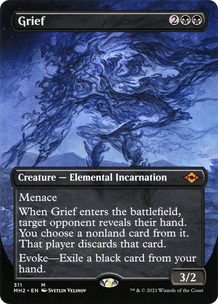{R} Grief (Borderless Alternate Art) [Modern Horizons 2][MH2 311]