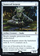 {R} Stonecoil Serpent [Throne of Eldraine Prerelease Promos][PR ELD 235]