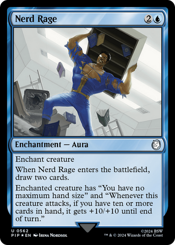 {C} Nerd Rage (Surge Foil) [Fallout][PIP 562]