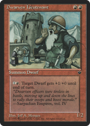 {C} Dwarven Lieutenant [Fallen Empires][FEM 052]