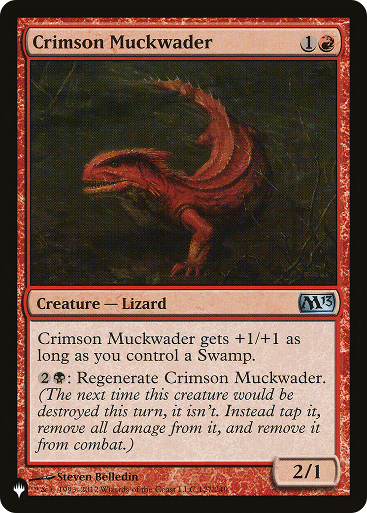 Crimson Muckwader [LIST M13-127]