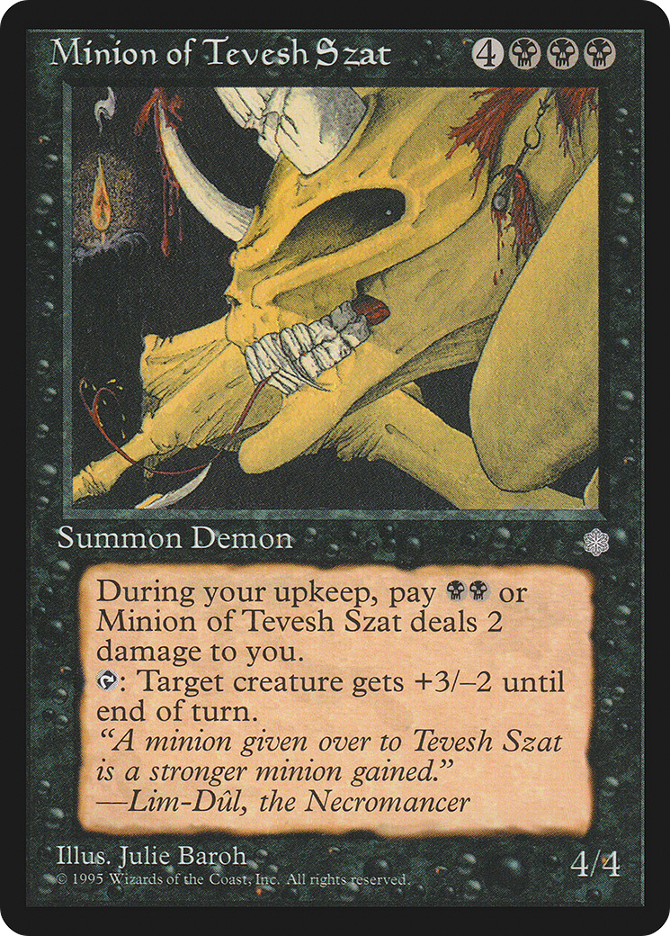 {R} Minion of Tevesh Szat [Ice Age][ICE 151]