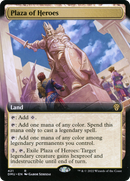 {R} Plaza of Heroes (Extended Art) [Dominaria United][DMU 421]