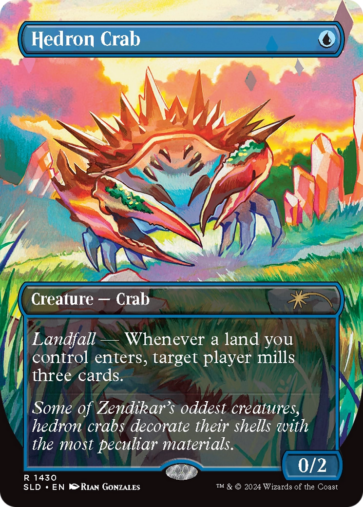 Hedron Crab [SLD 1430]  (Borderless)