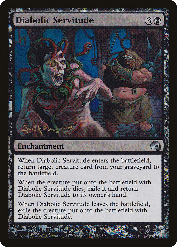{C} Diabolic Servitude [Premium Deck Series: Graveborn][PD3 022]