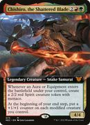 {R} Chishiro, the Shattered Blade (Extended Art) [Kamigawa: Neon Dynasty Commander][NEC 073]