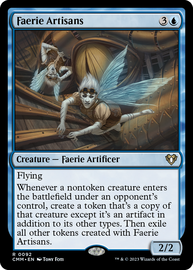 {R} Faerie Artisans [Commander Masters][CMM 092]