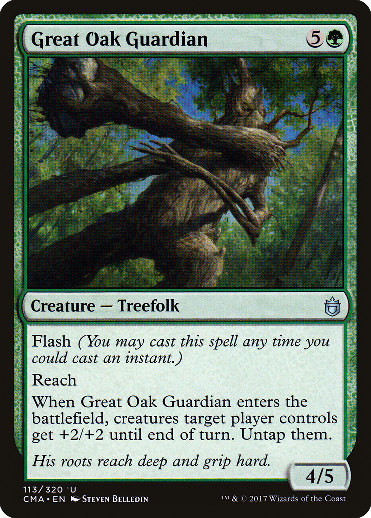 {C} Great Oak Guardian [Commander Anthology][CMA 113]