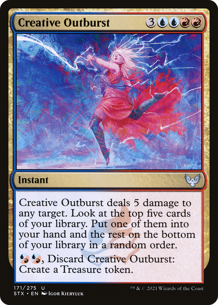 {C} Creative Outburst [Strixhaven: School of Mages][STX 171]