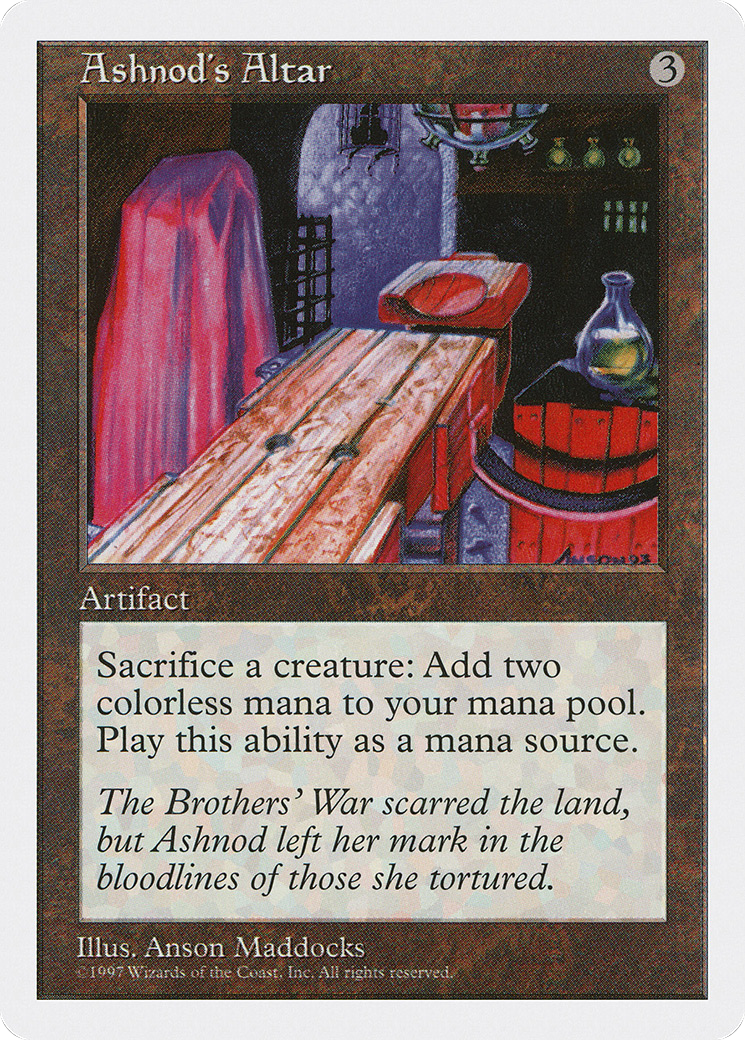 {C} Ashnod's Altar [Fifth Edition][5ED 349]