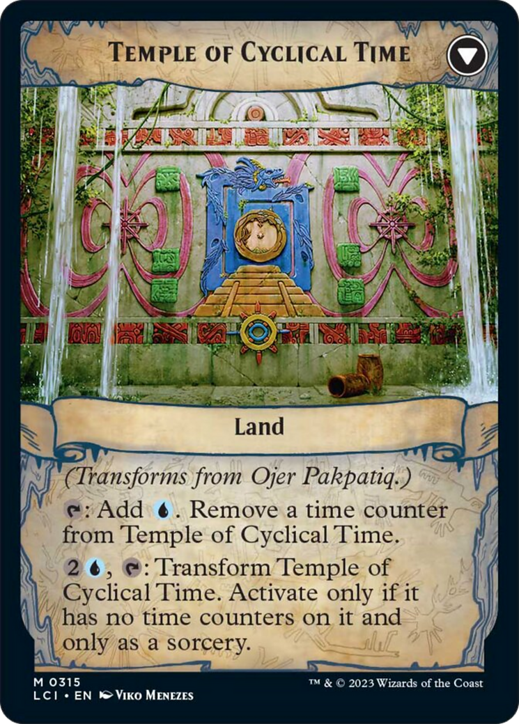 {@R} Ojer Pakpatiq, Deepest Epoch // Temple of Cyclical Time (Showcase) [The Lost Caverns of Ixalan][LCI 315]