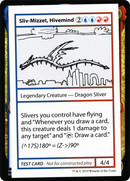 {R} Sliv-Mizzet, Hivemind (2021 Edition) [Mystery Booster Playtest Cards][CMB1 099]