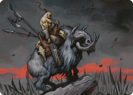 {A} Godo, Bandit Warlord Art Card [Commander Masters Art Series][ACMM 022]