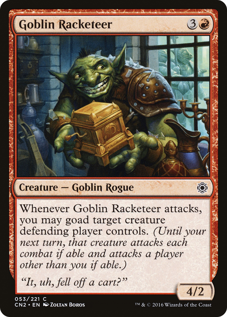 {C} Goblin Racketeer [Conspiracy: Take the Crown][CN2 053]