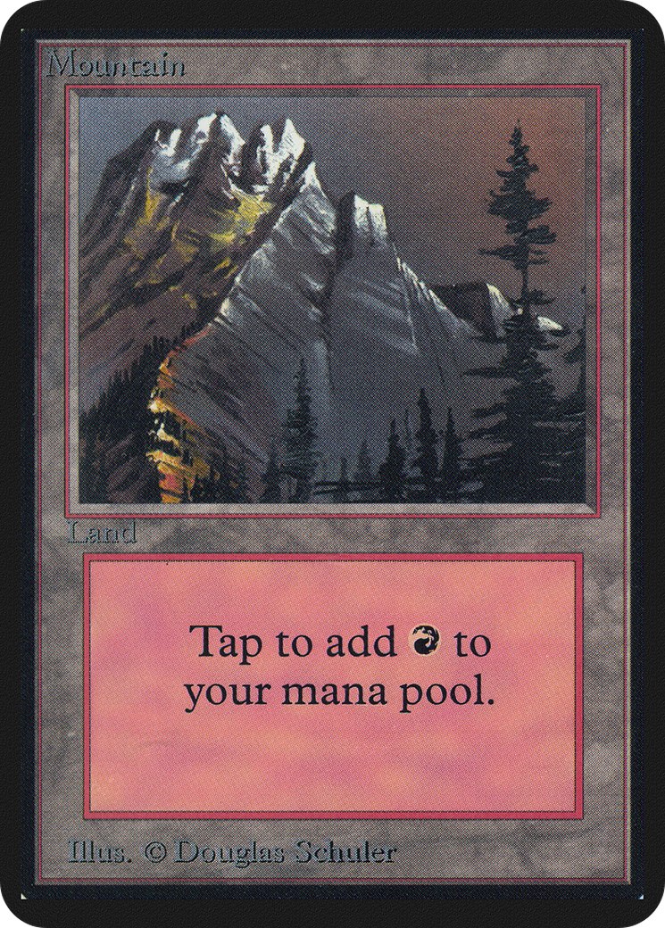 {B}[LEA 292] Mountain (292) [Alpha Edition]