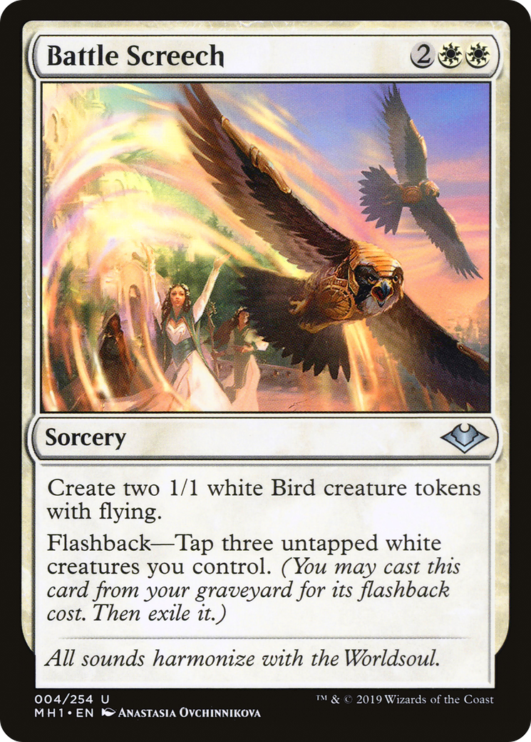 {C} Battle Screech [Modern Horizons][MH1 004]