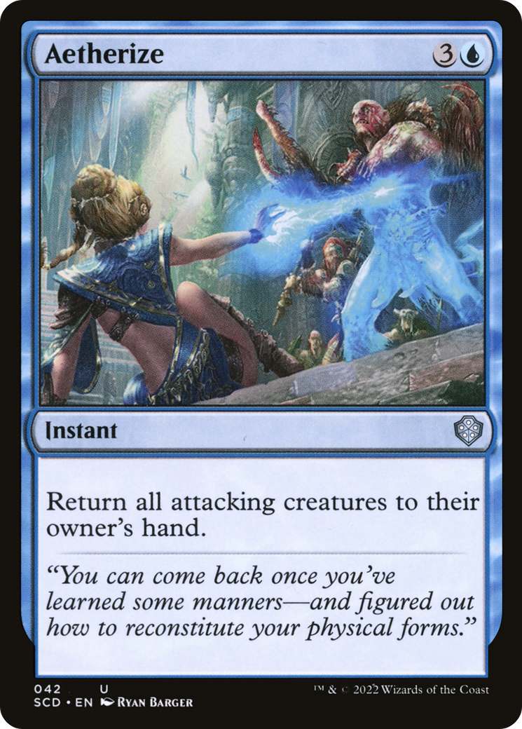 {C} Aetherize [Starter Commander Decks][SCD 042]