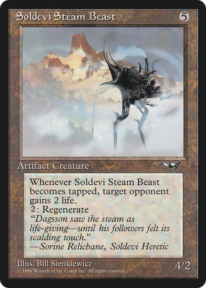 {C} Soldevi Steam Beast (Purple Light Background) [Alliances][ALL 133A]