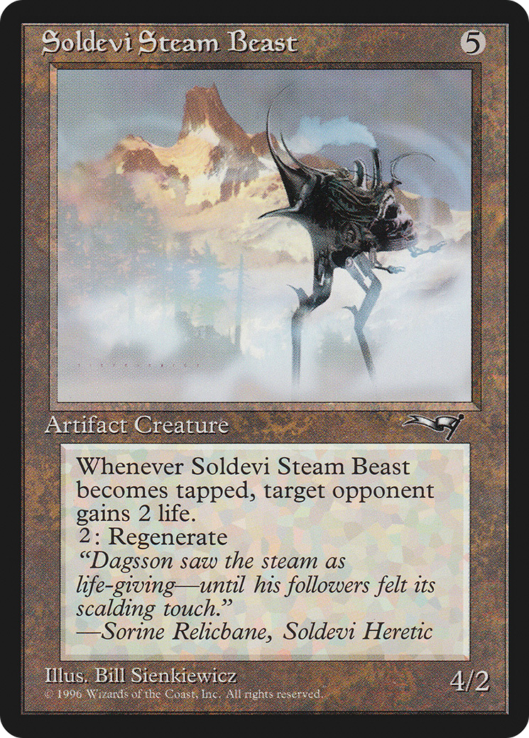 {C} Soldevi Steam Beast (Purple Light Background) [Alliances][ALL 133A]