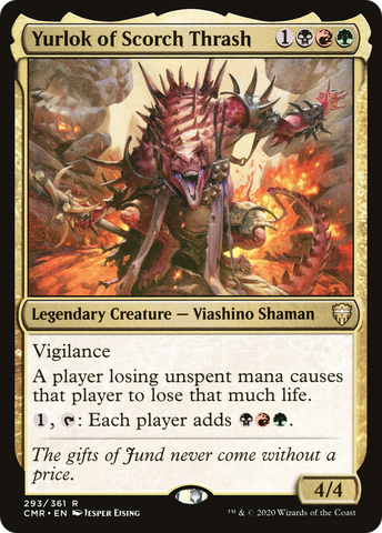 {R} Yurlok of Scorch Thrash [Commander Legends][CMR 293]