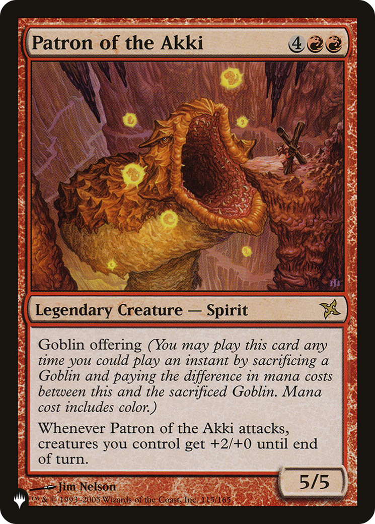 Patron of the Akki [LIST BOK-115]