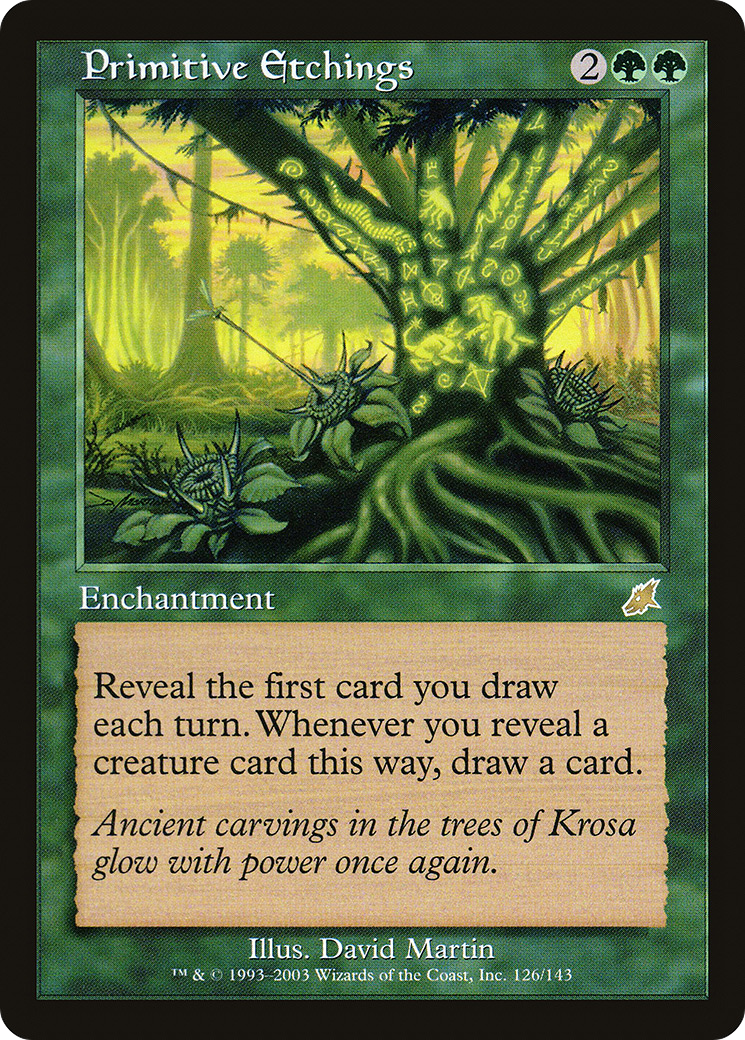 {R} Primitive Etchings [Scourge][SCG 126]