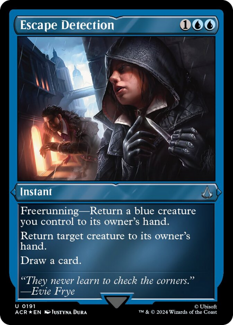 {C} Escape Detection (Foil Etched) [Assassin's Creed][ACR 191]