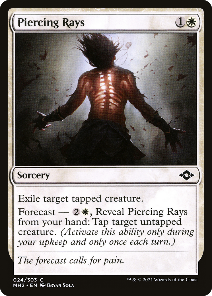 {C} Piercing Rays [Modern Horizons 2] [MH2 024]