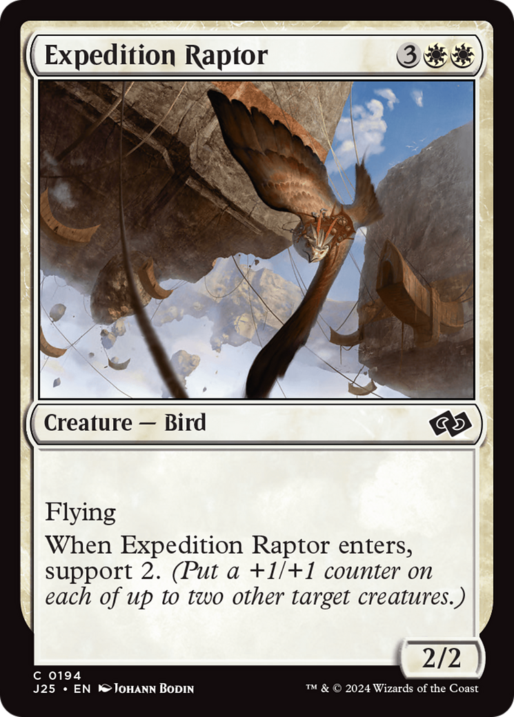 {C} Expedition Raptor [Foundations Jumpstart][J25 194]