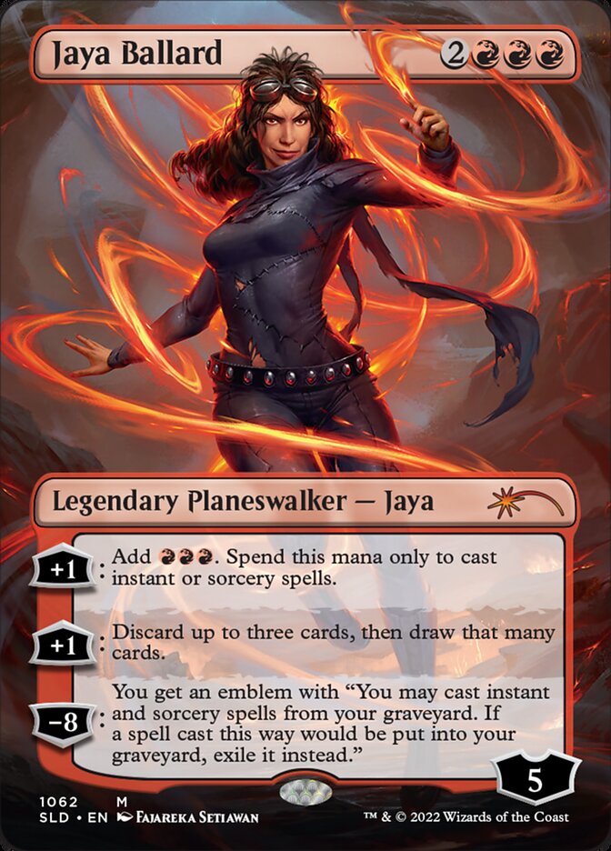 {R} Jaya Ballard (Borderless) [Secret Lair Drop Series][SLD 1062]