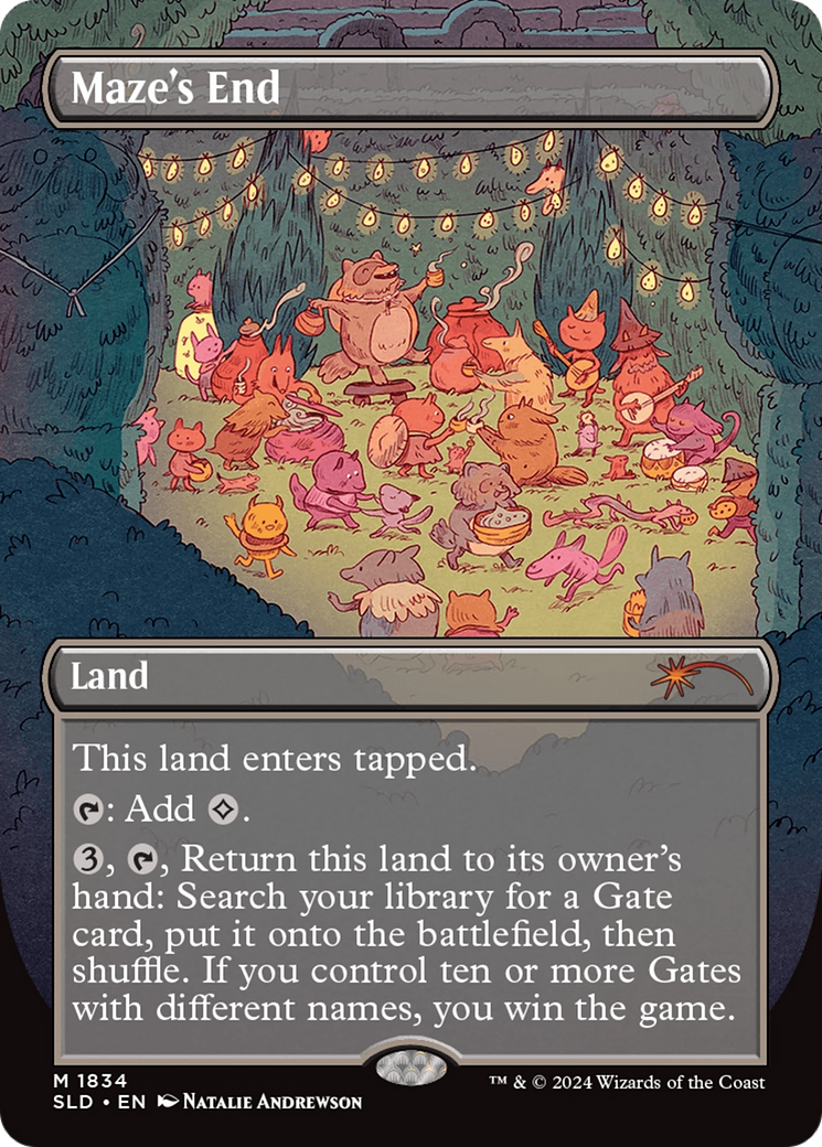 {R} Maze's End (Rainbow Foil) [Secret Lair Drop Series][SLD 1834]