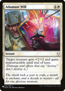 Adamant Will [LIST 002/269]