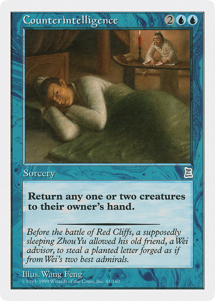 {C} Counterintelligence [Portal Three Kingdoms][PTK 041]