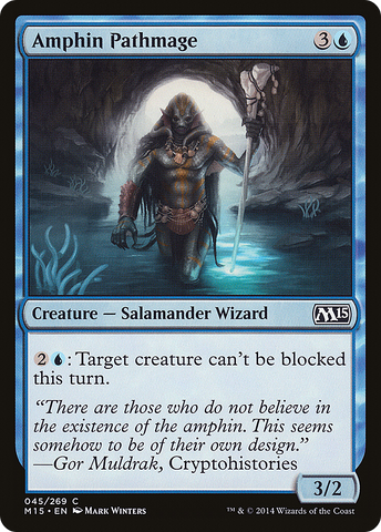 {C} Amphin Pathmage [Magic 2015][M15 045]