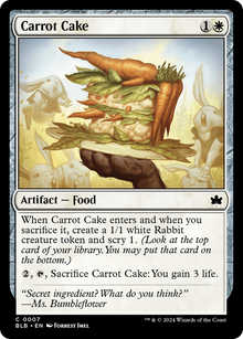 {@C} Carrot Cake [Bloomburrow][BLB 007]