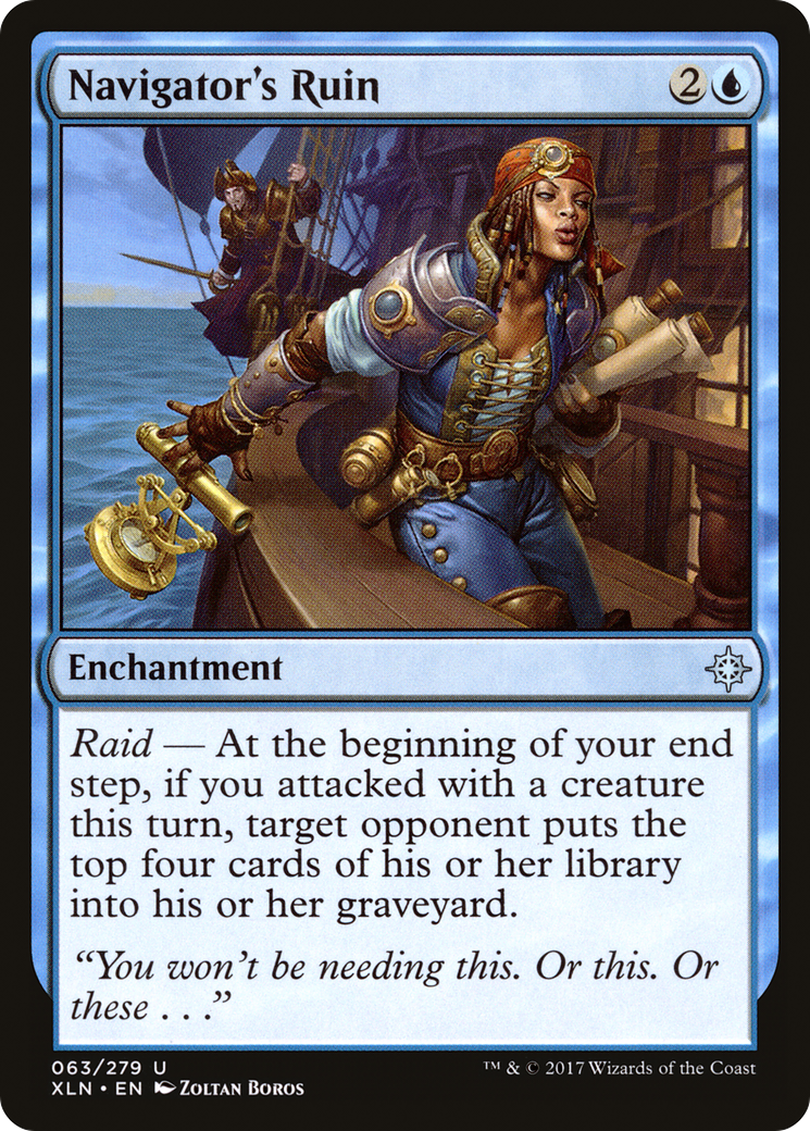 {C} Navigator's Ruin [Ixalan][XLN 063]