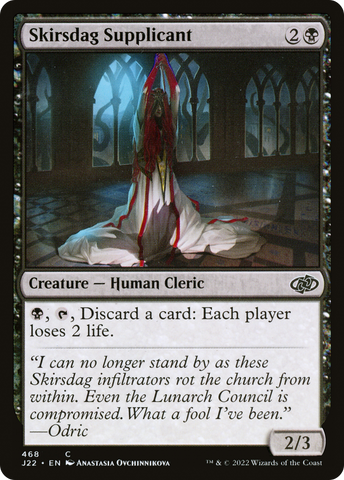 {C} Skirsdag Supplicant [Jumpstart 2022][J22 468]